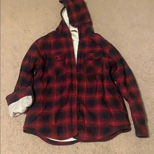 SOLD 01/05 —Boston Traders fuzzy Women’s Jacket